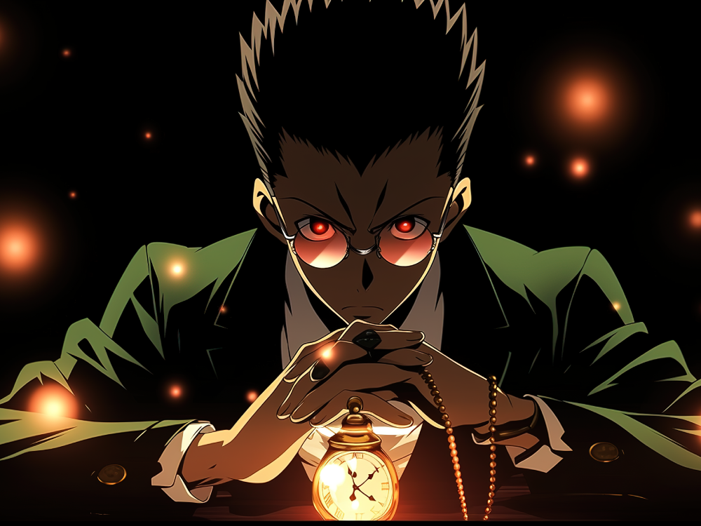 leorio hxh tạo dáng
