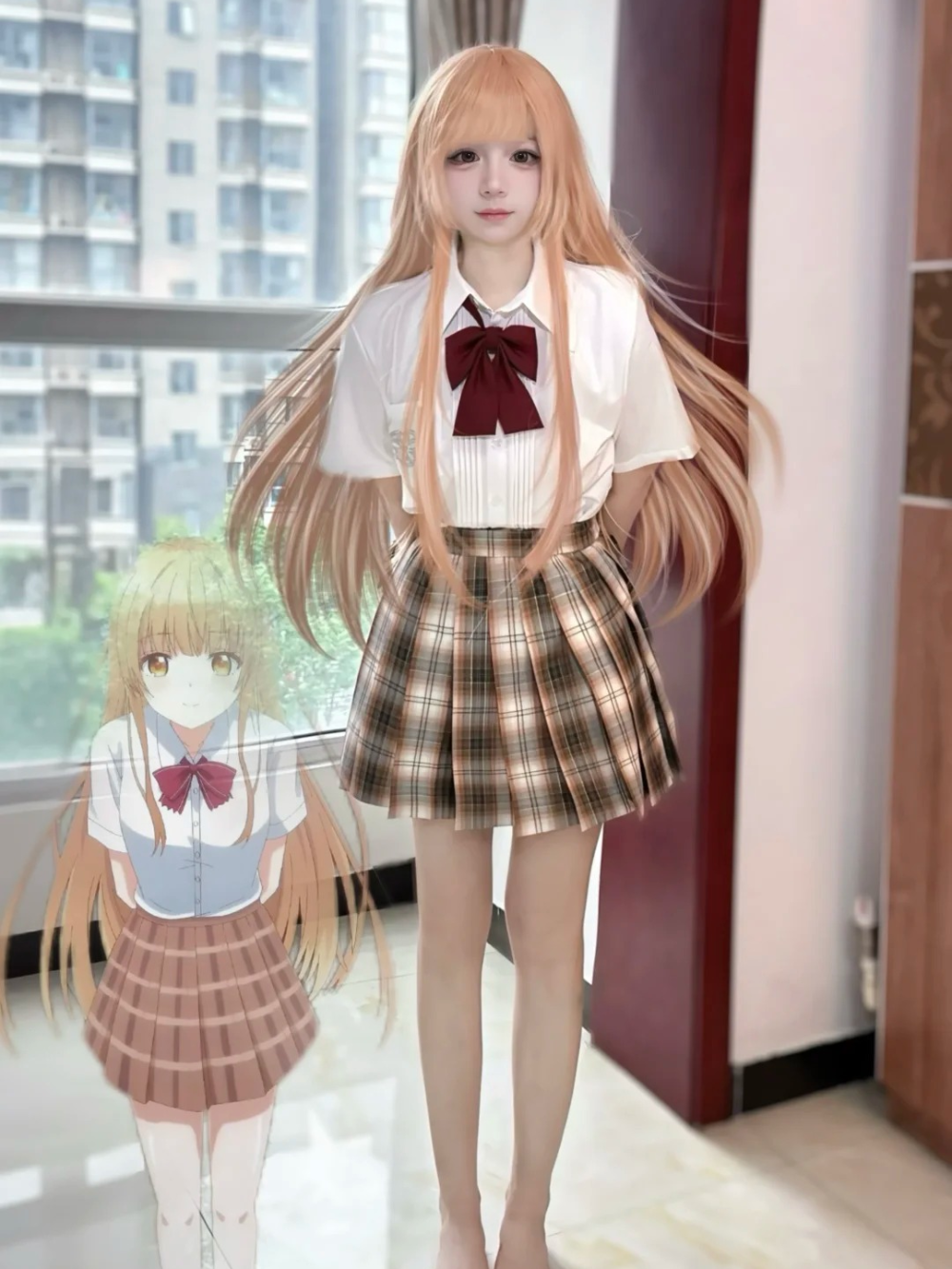 cosplay mahiru shiina đẹp tựa thiên thần