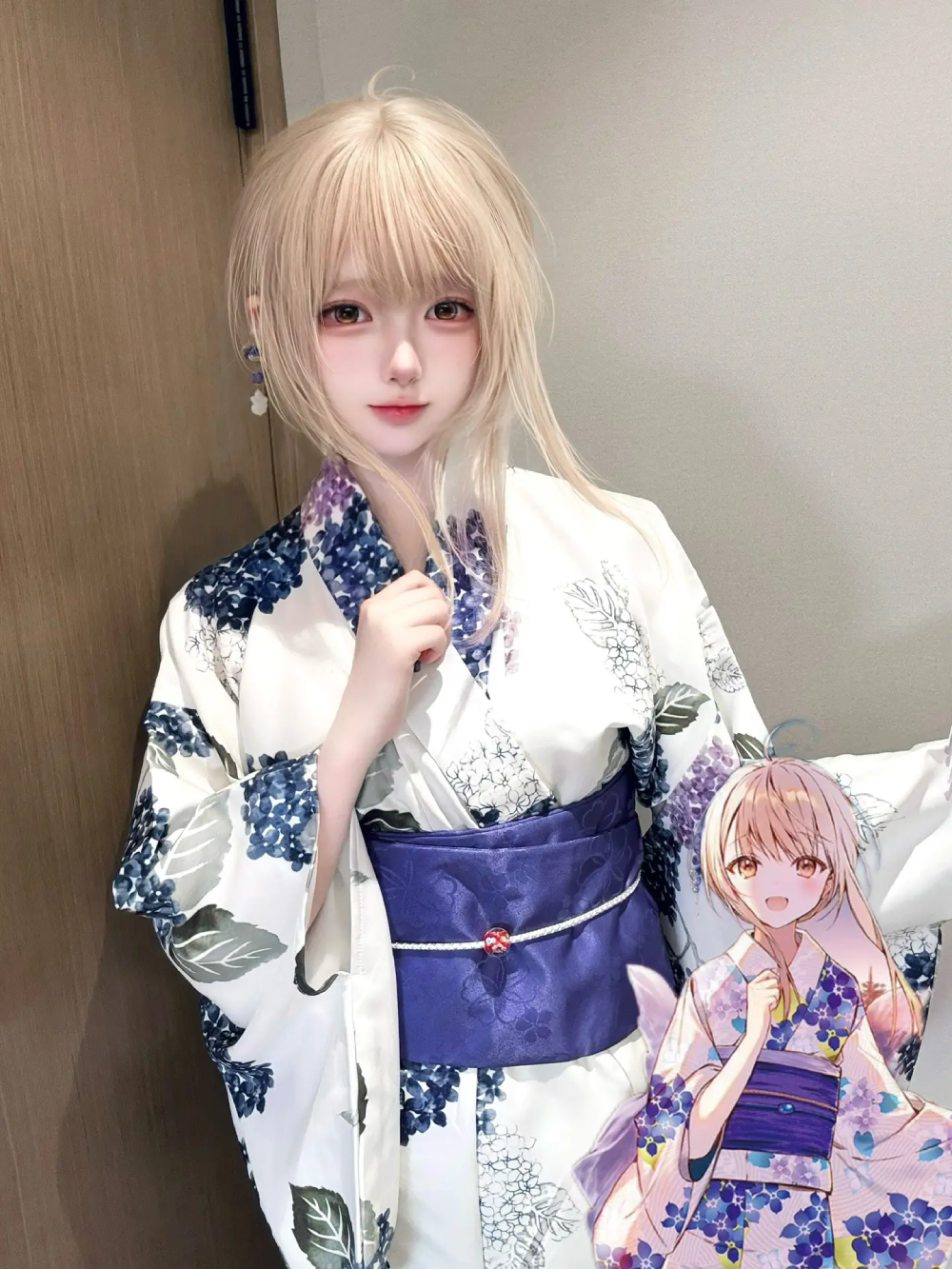 cosplay mahiru shiina cận mặt