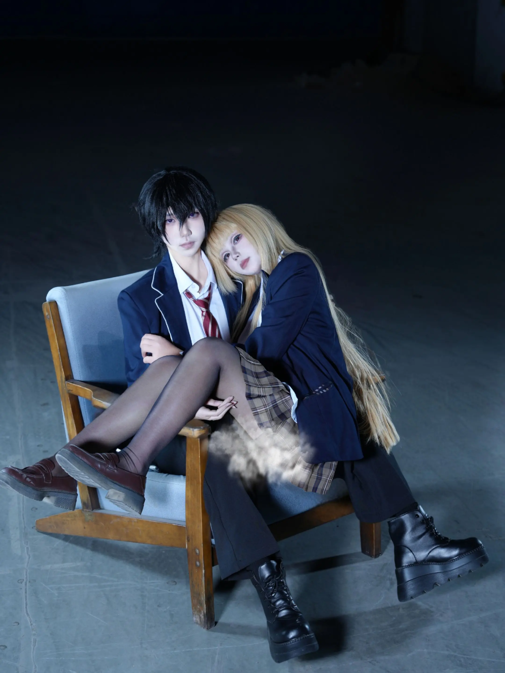 mahiru cosplay nữ sinh