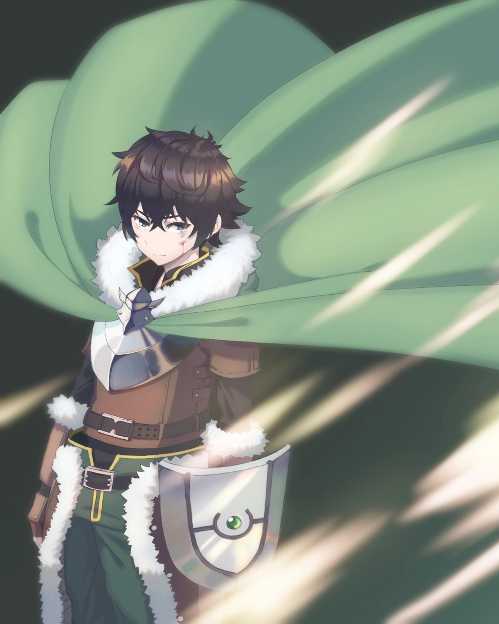 naofumi iwatani nhân vật chính shield hero