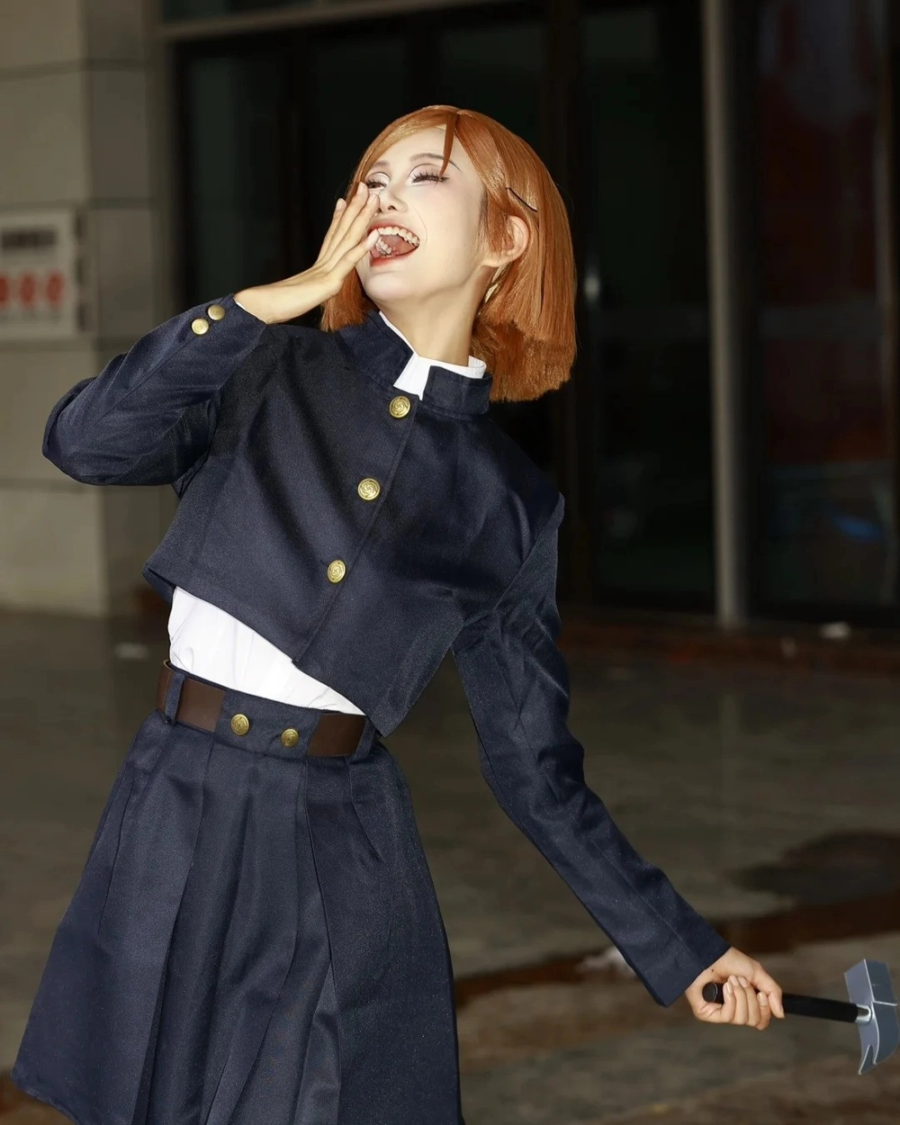 nobara cosplay tiktok makeup chuẩn