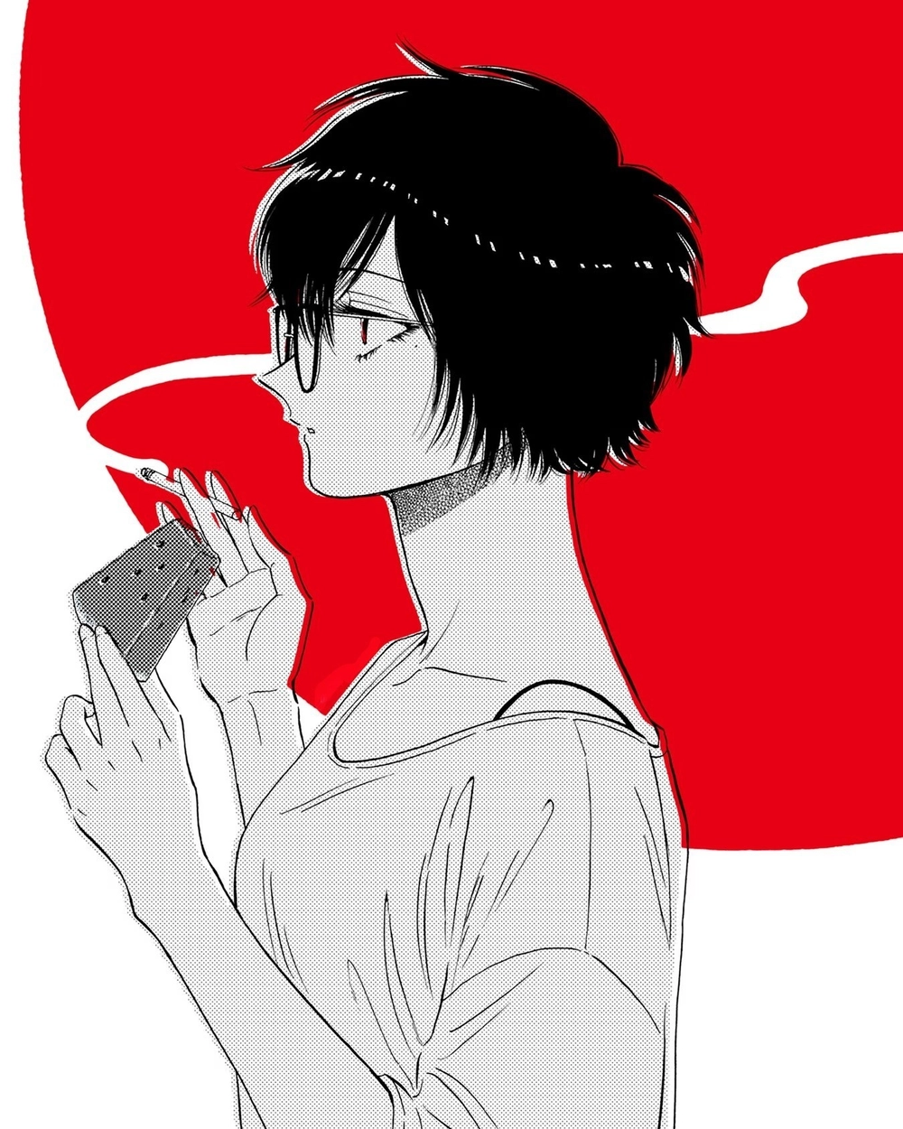 reiko kujirai anime biểu cảm