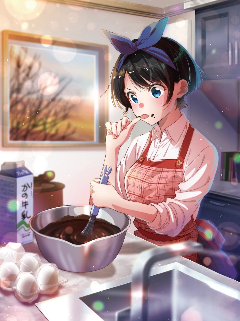 ruka sarashina tạo dáng dễ thương