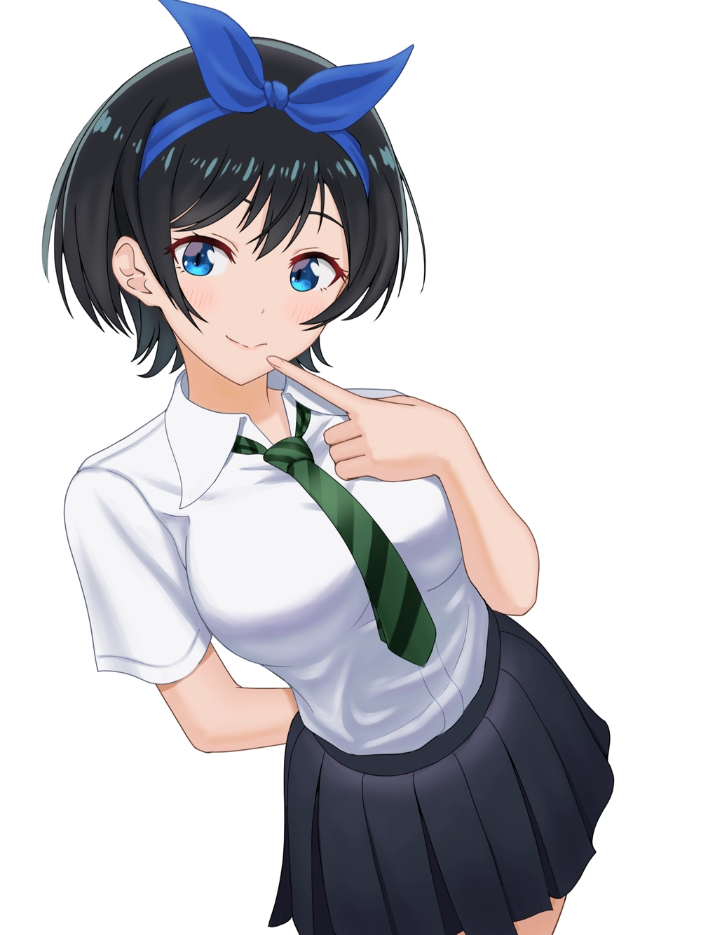 ruka sarashina với nụ cười ngọt ngào