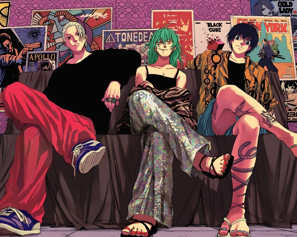 anime sakamoto days nghệ thuật