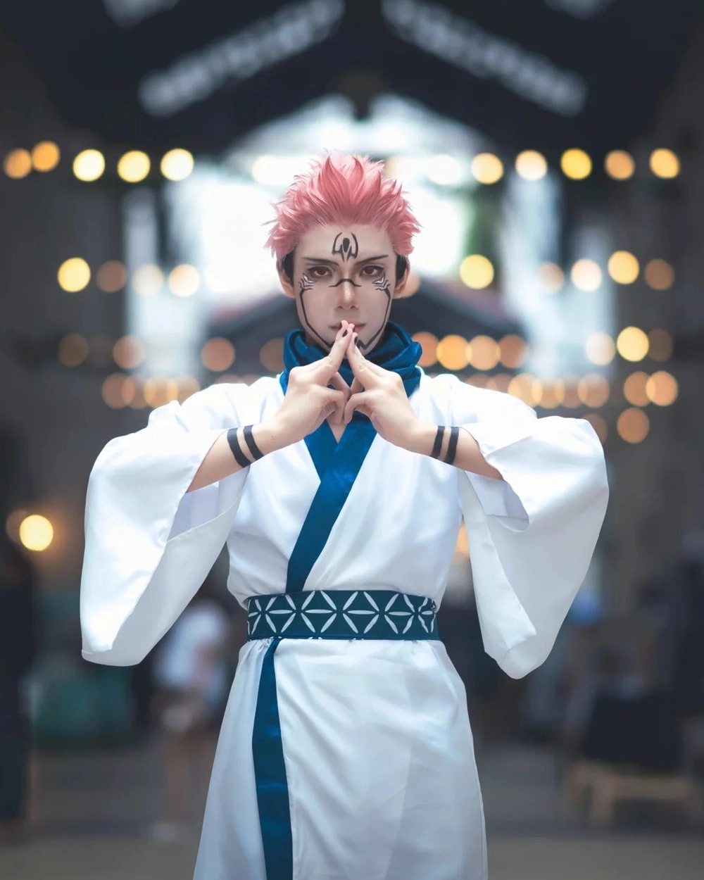 sukuna anime cosplay hóa thân hoàn hảo