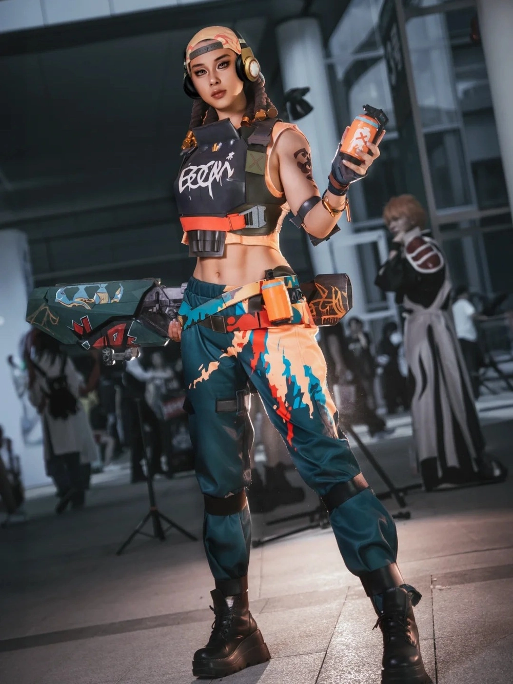 Hình cosplay valorant chất