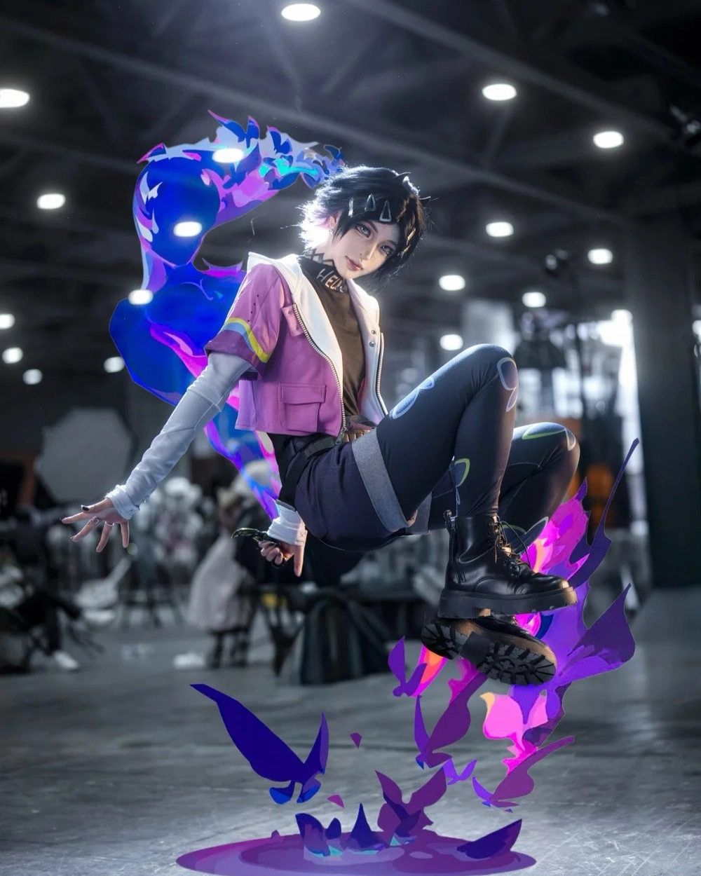 Cosplay valorant phong cách chiến đấu