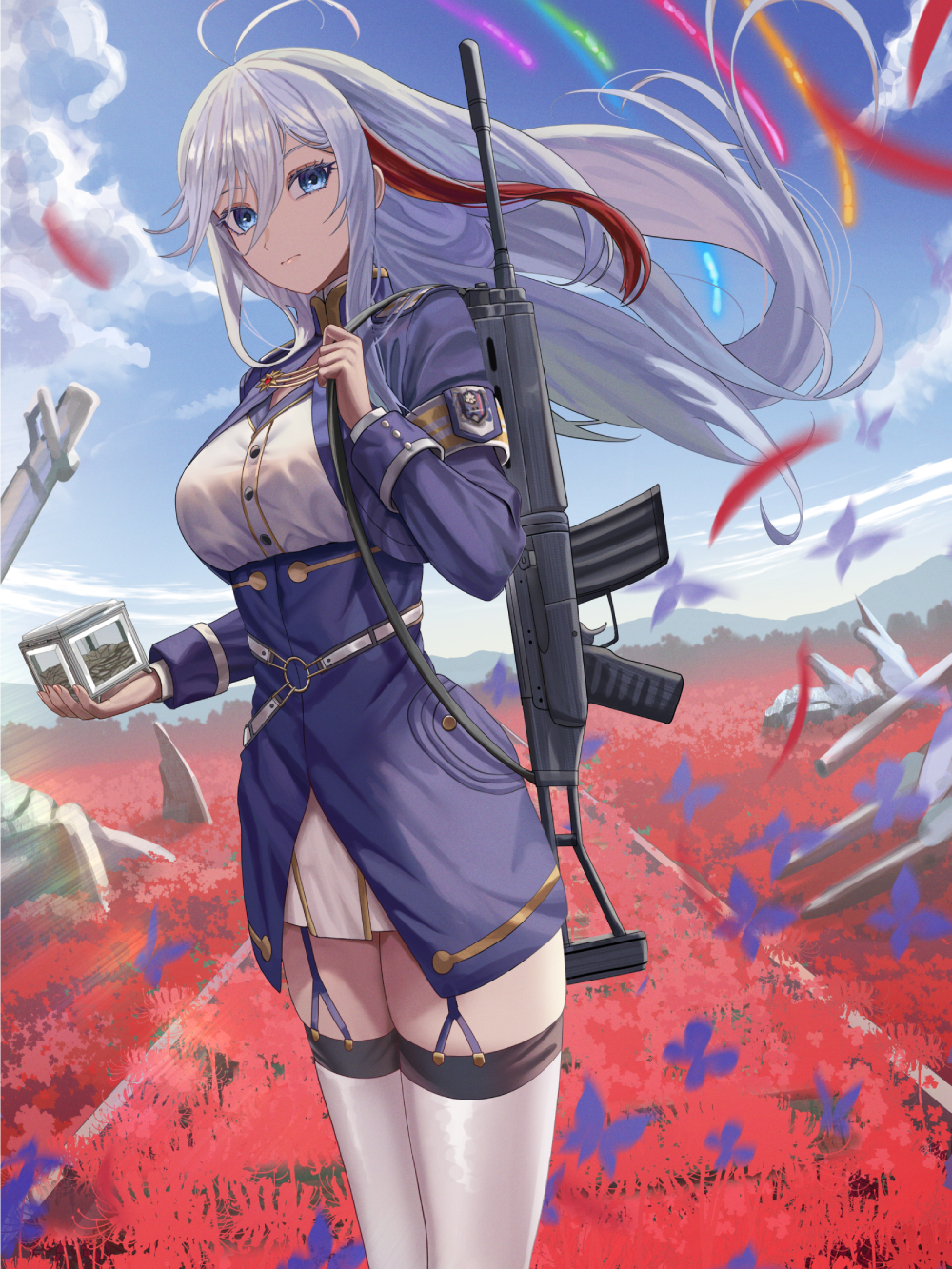 Ảnh anime hoa bỉ ngạn nghệ thuật