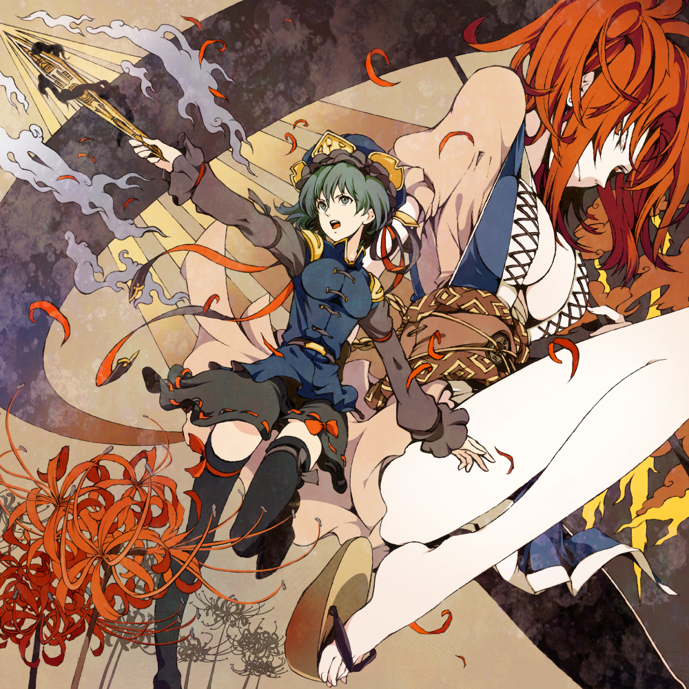 Anime phong cảnh hoa bỉ ngạn lãng mạn