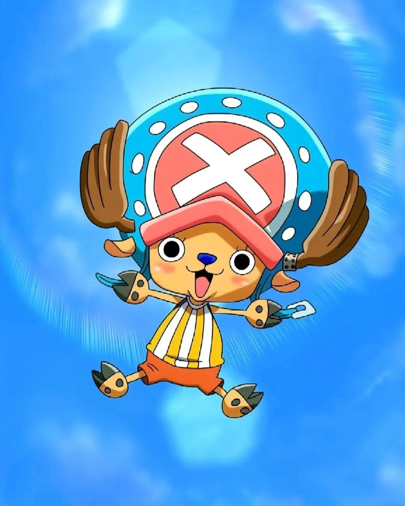 Tony Tony Chopper pose ảnh