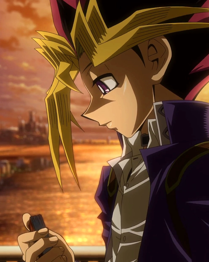 Yugi Muto tóc đặc trưng