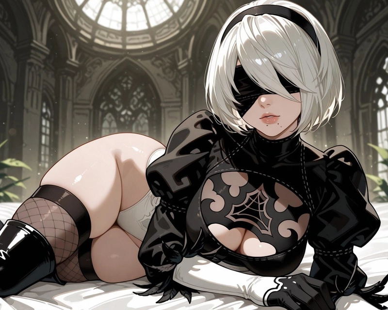 ảnh 2b hentai cosplay sáng tạo
