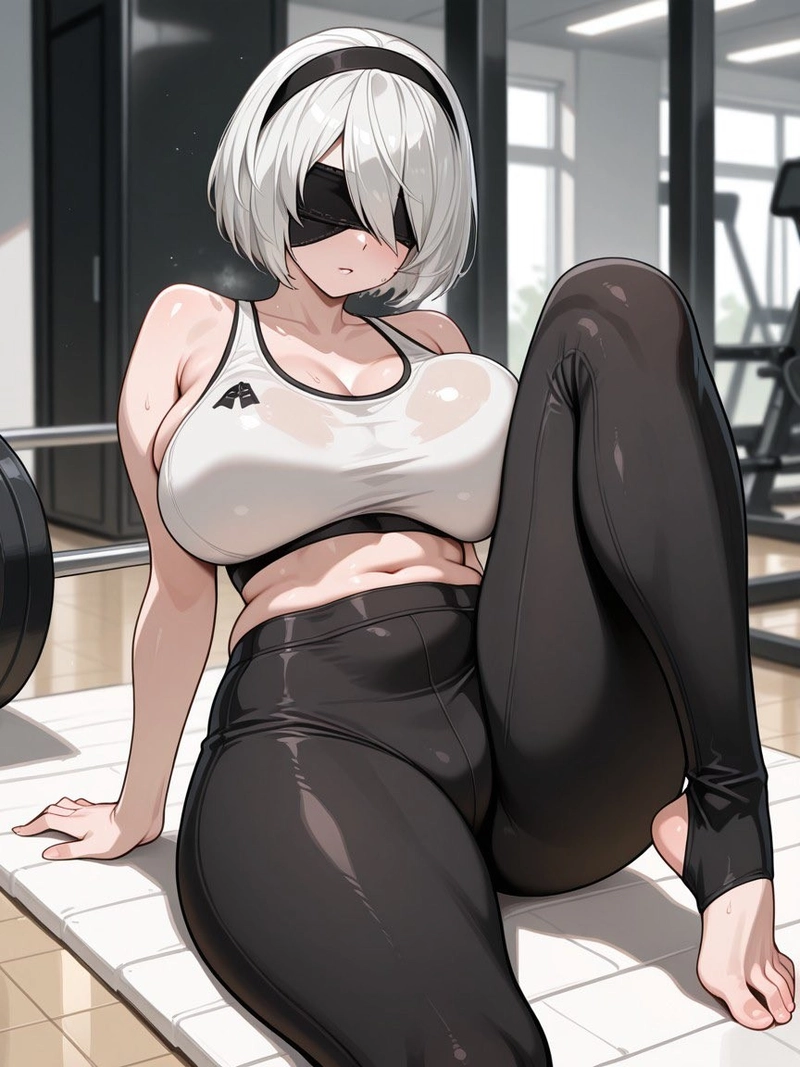 ảnh 2b hentai nghệ thuật tối giản