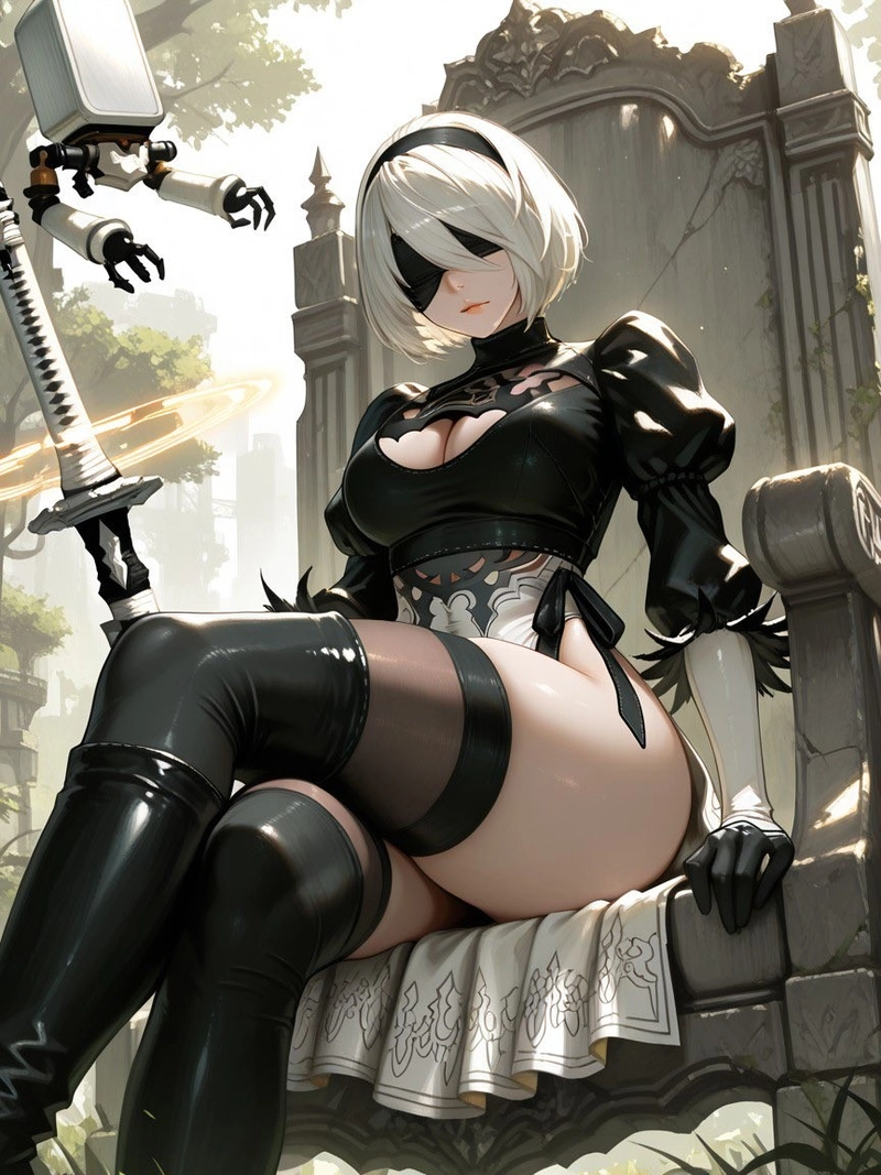ảnh 2b hentai render đẹp