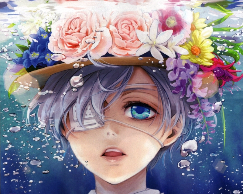 ảnh Black Butler Ciel quý tộc nhỏ tuổi