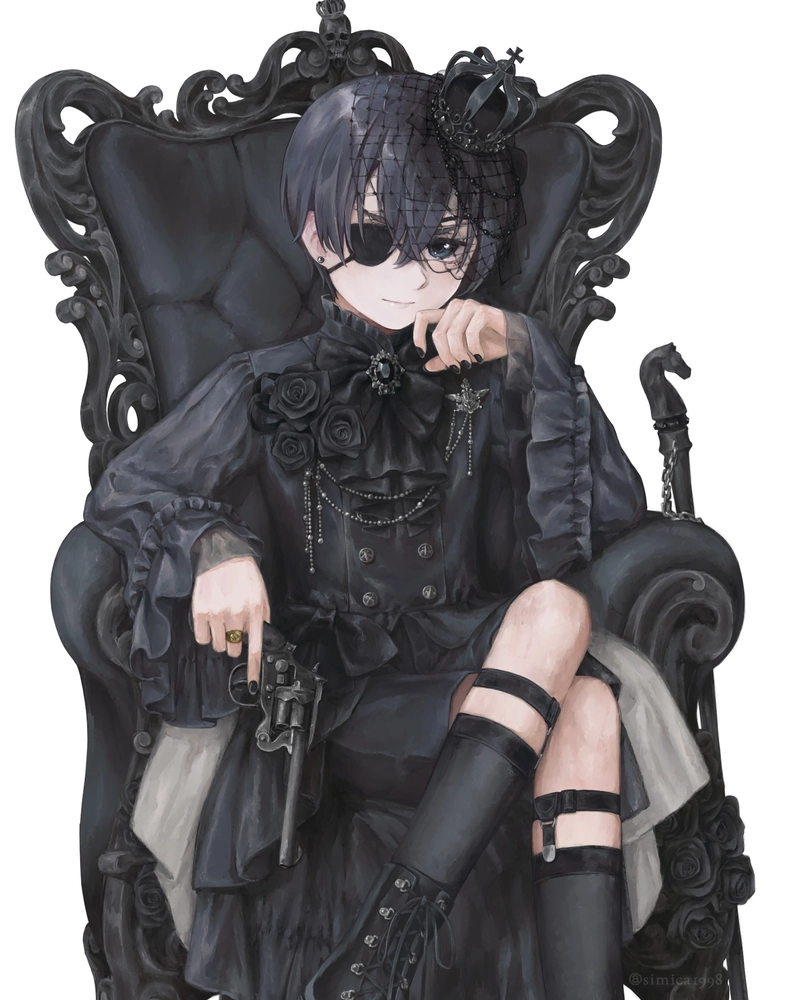 ảnh Black Butler Ciel sang trọng