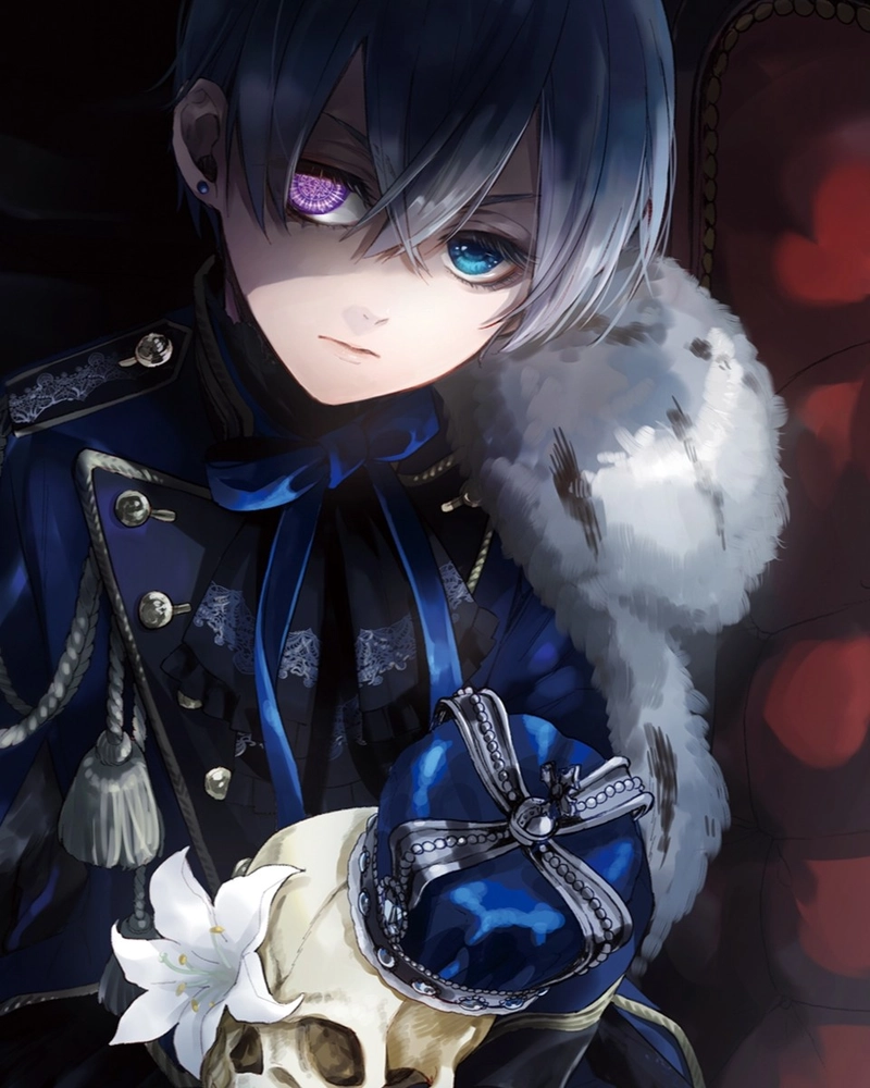 ảnh Ciel Phantomhive dễ thương