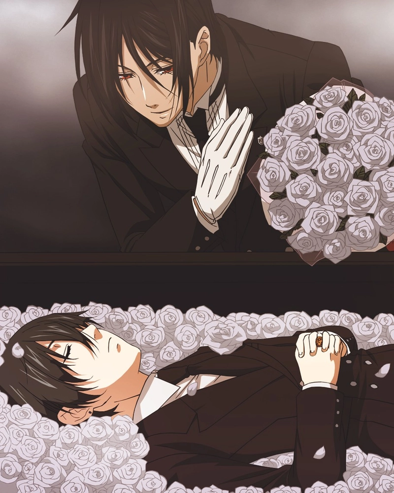 ảnh Ciel Phantomhive mặc đồ sang trọng