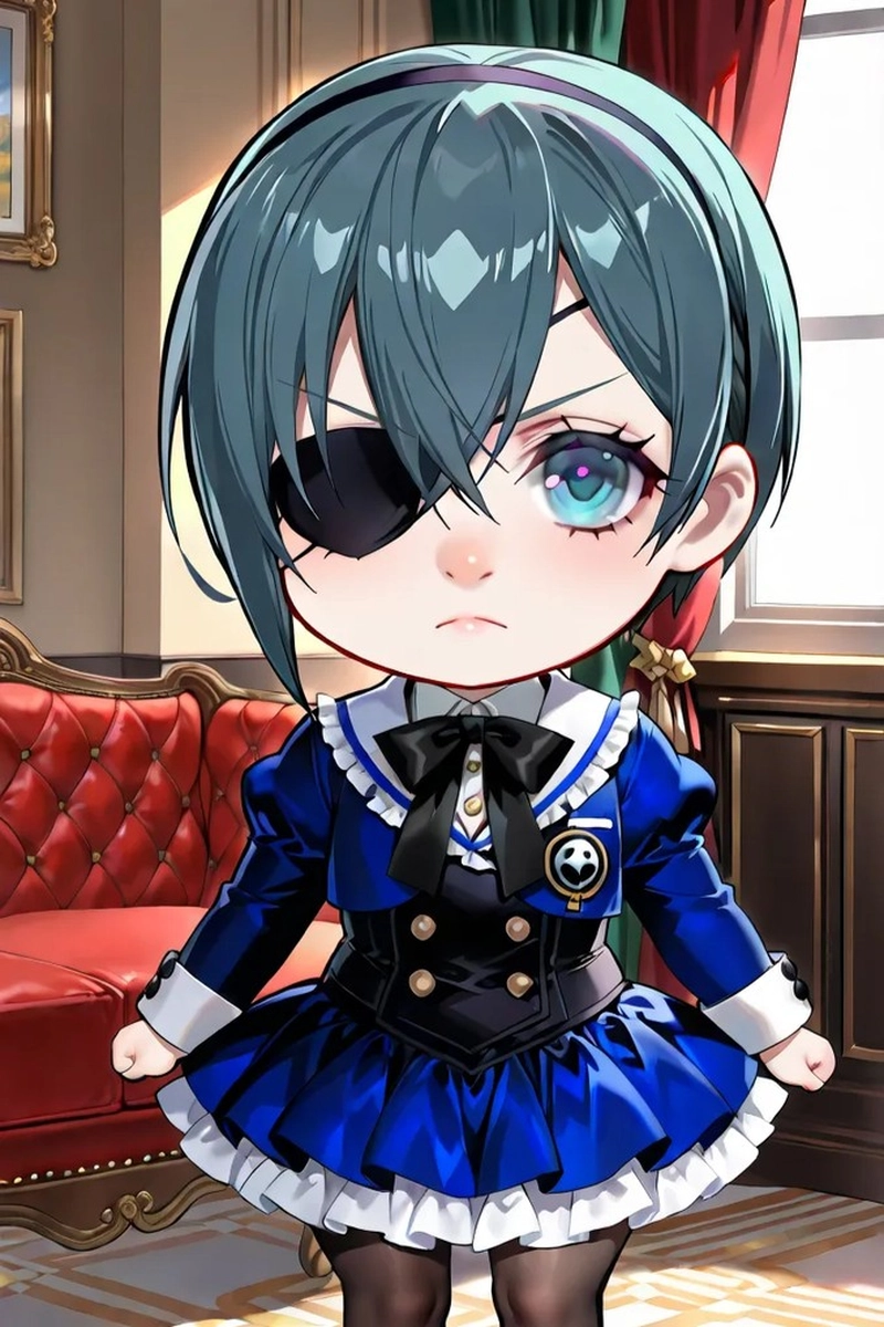 ảnh Ciel chibi dễ thương