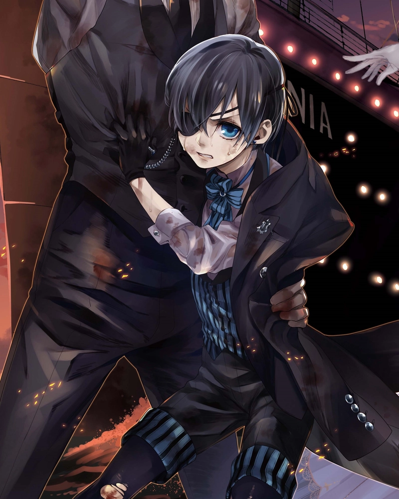 ảnh Ciel trong bộ đồ cổ điển