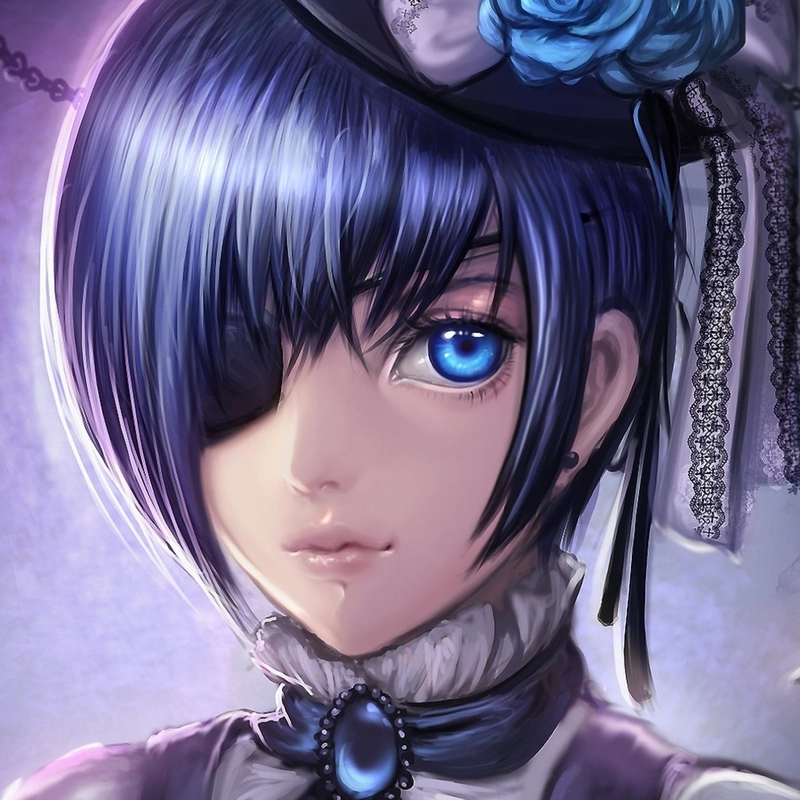 ảnh Phantomhive Ciel thần thái lạnh
