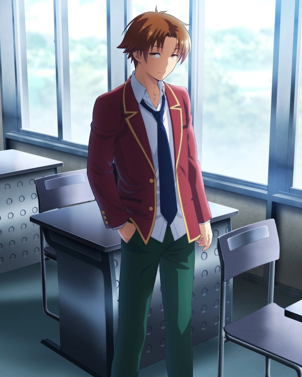 ảnh anime kiyotaka đẹp trai