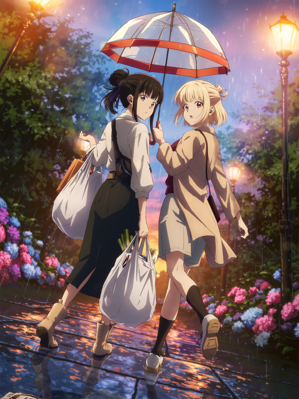 ảnh cẩm tú cầu anime ngọt ngào