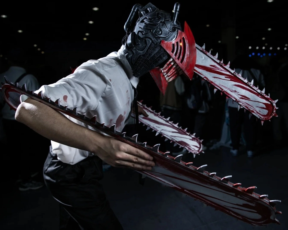 ảnh chainsaw man cosplay phong cách