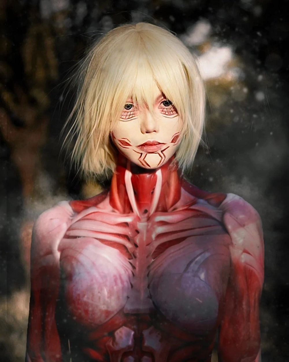 ảnh cosplay attack on titan phong cách Nhật