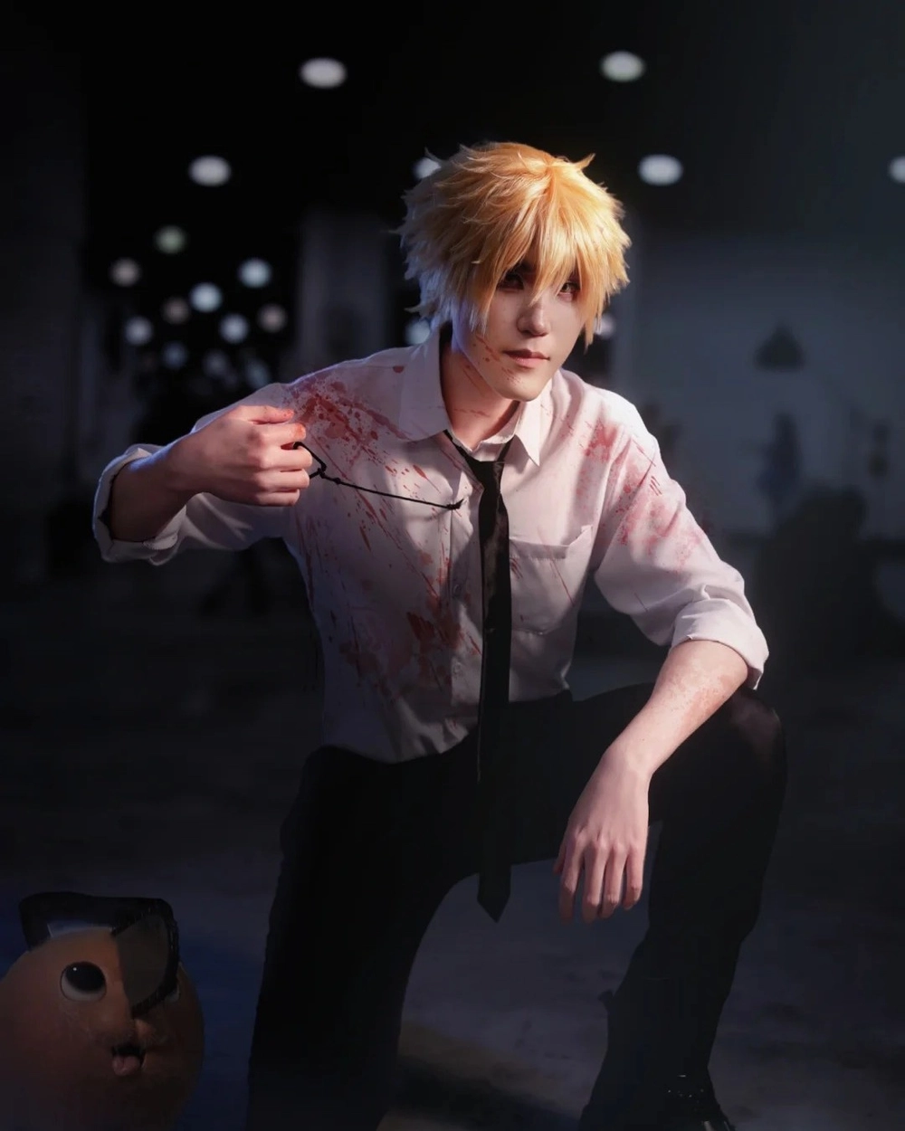 ảnh cosplay chainsaw man chuyên nghiệp