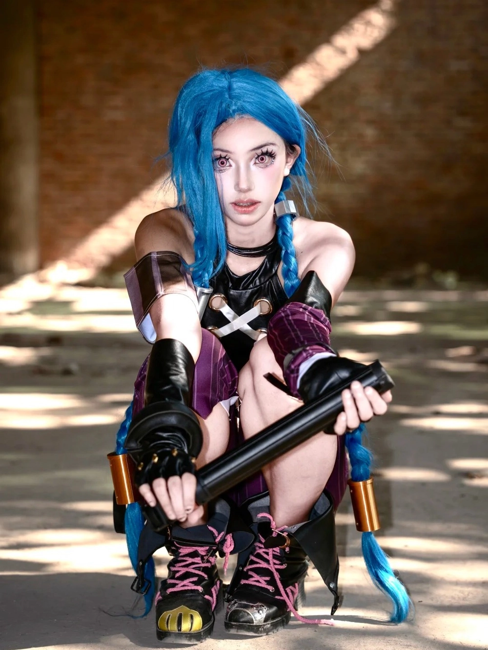 ảnh cosplay jinx cực ngầu