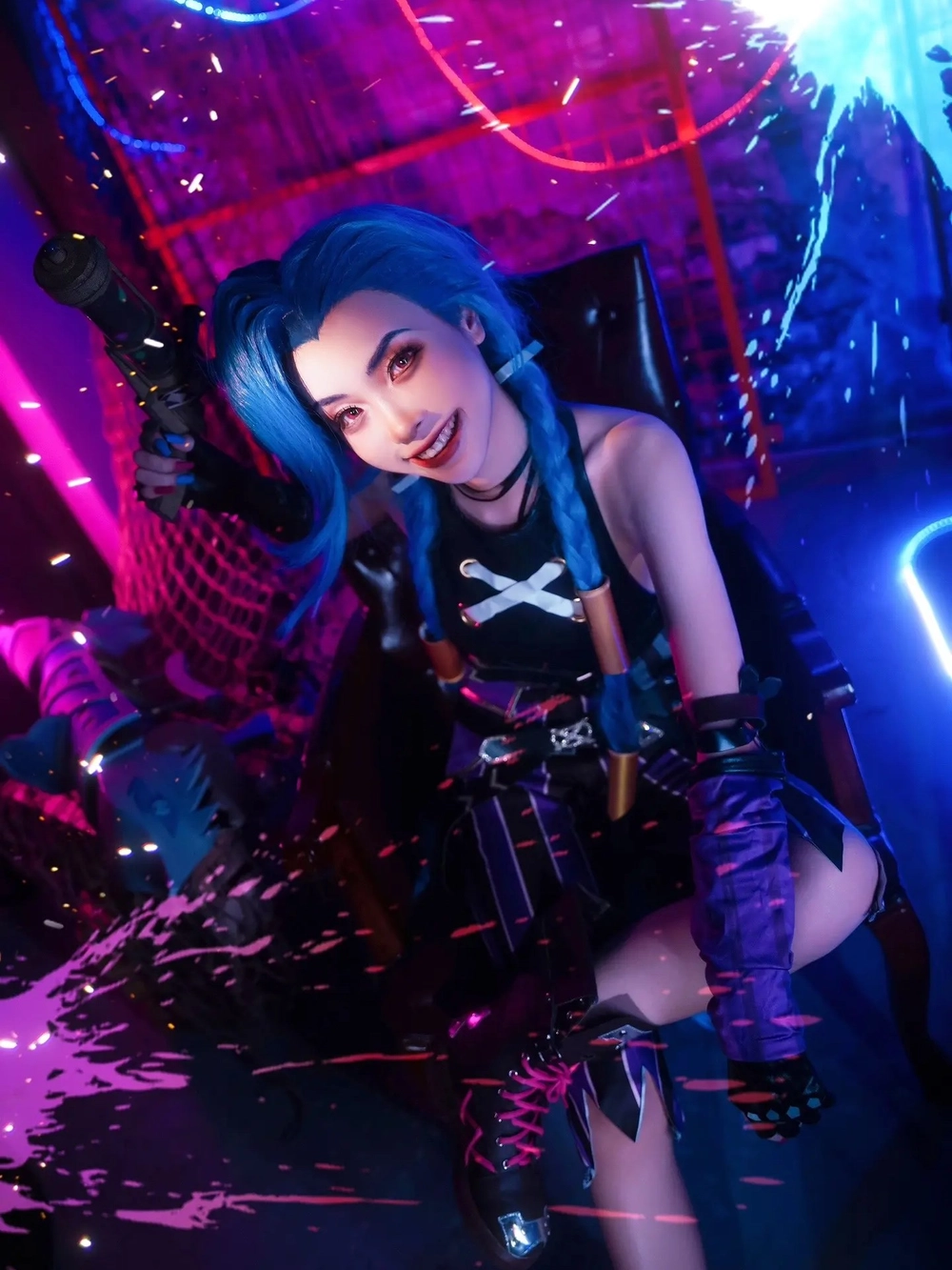 ảnh cosplay jinx đẹp mắt
