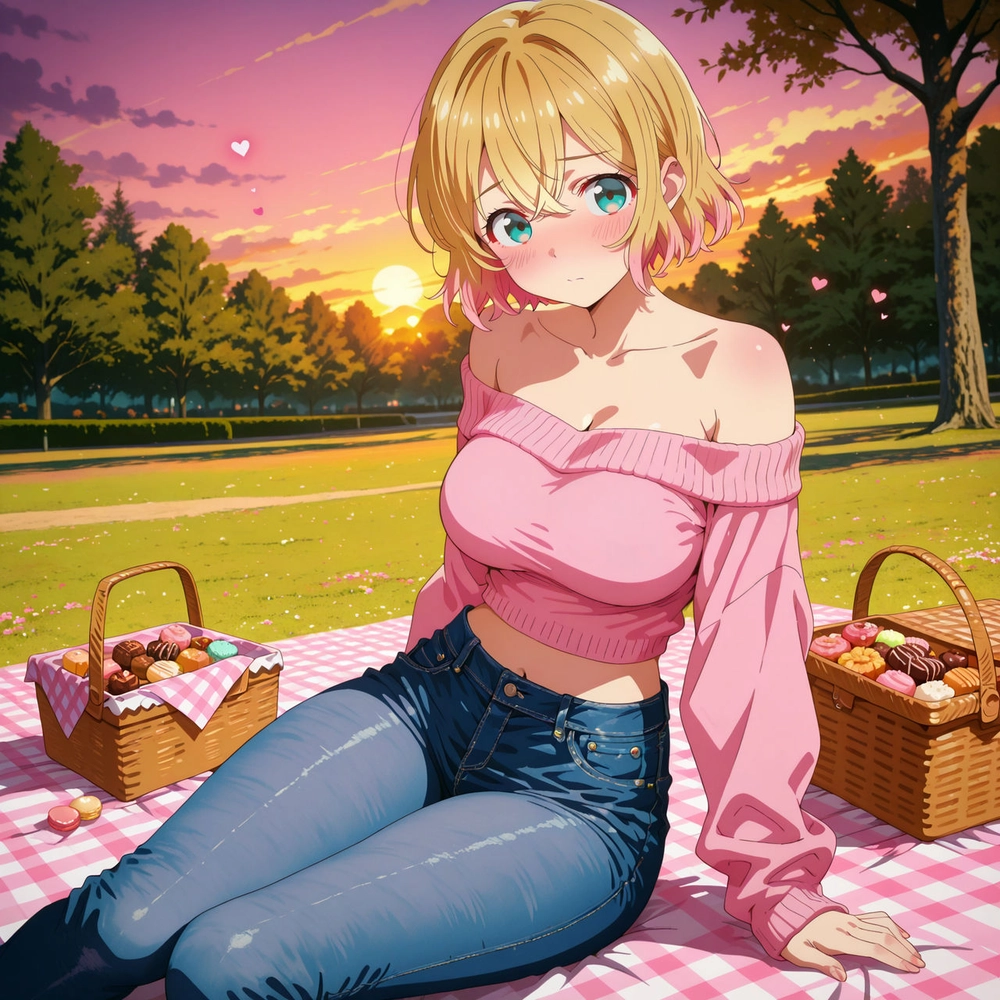 ảnh mami nanami dễ thương