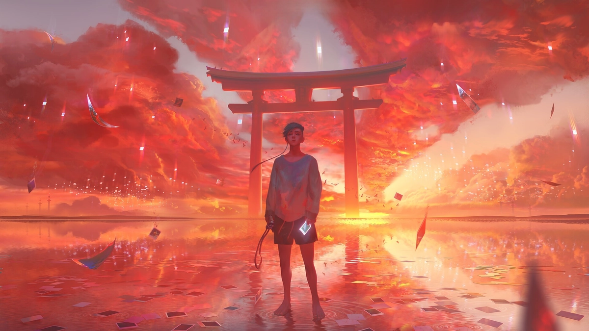 ảnh máy tính anime nam siêu đẹp