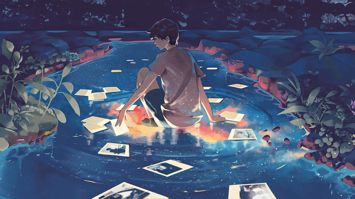 ảnh nền máy tính anime nam hành động