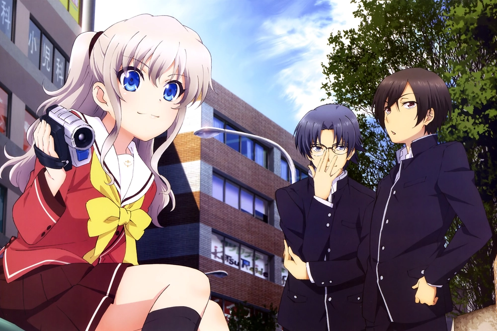 anime charlotte fan art