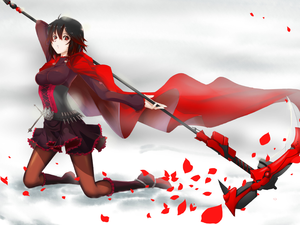 anime hoa hồng trắng tinh