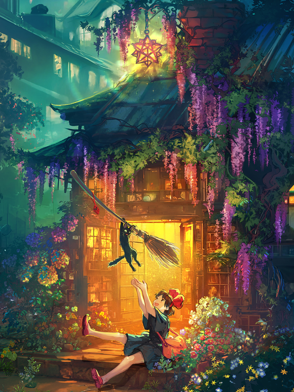 anime hoa tử đằng khung trời