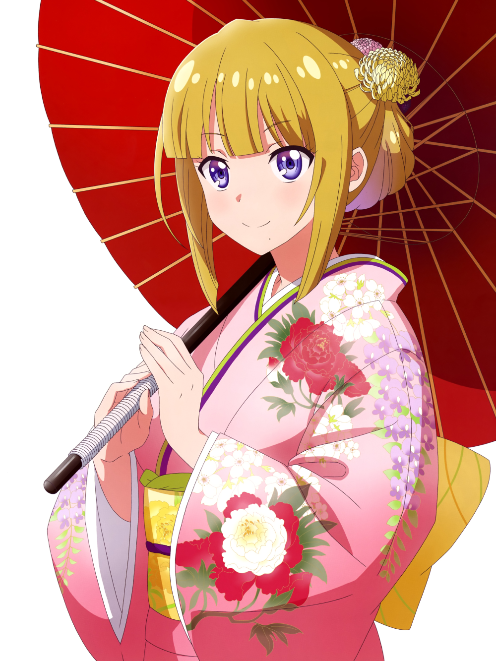 anime kei karuizawa cười nhẹ