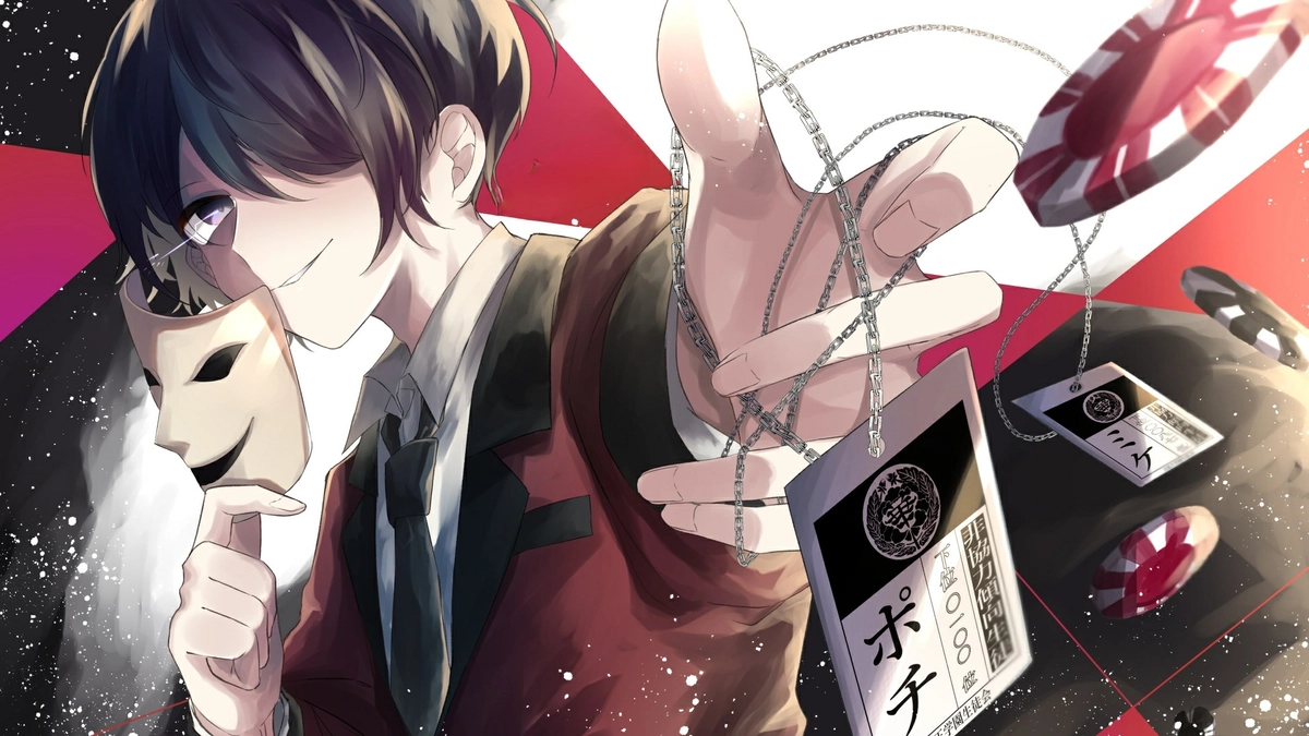 anime nam ngầu nền máy tính nghệ thuật