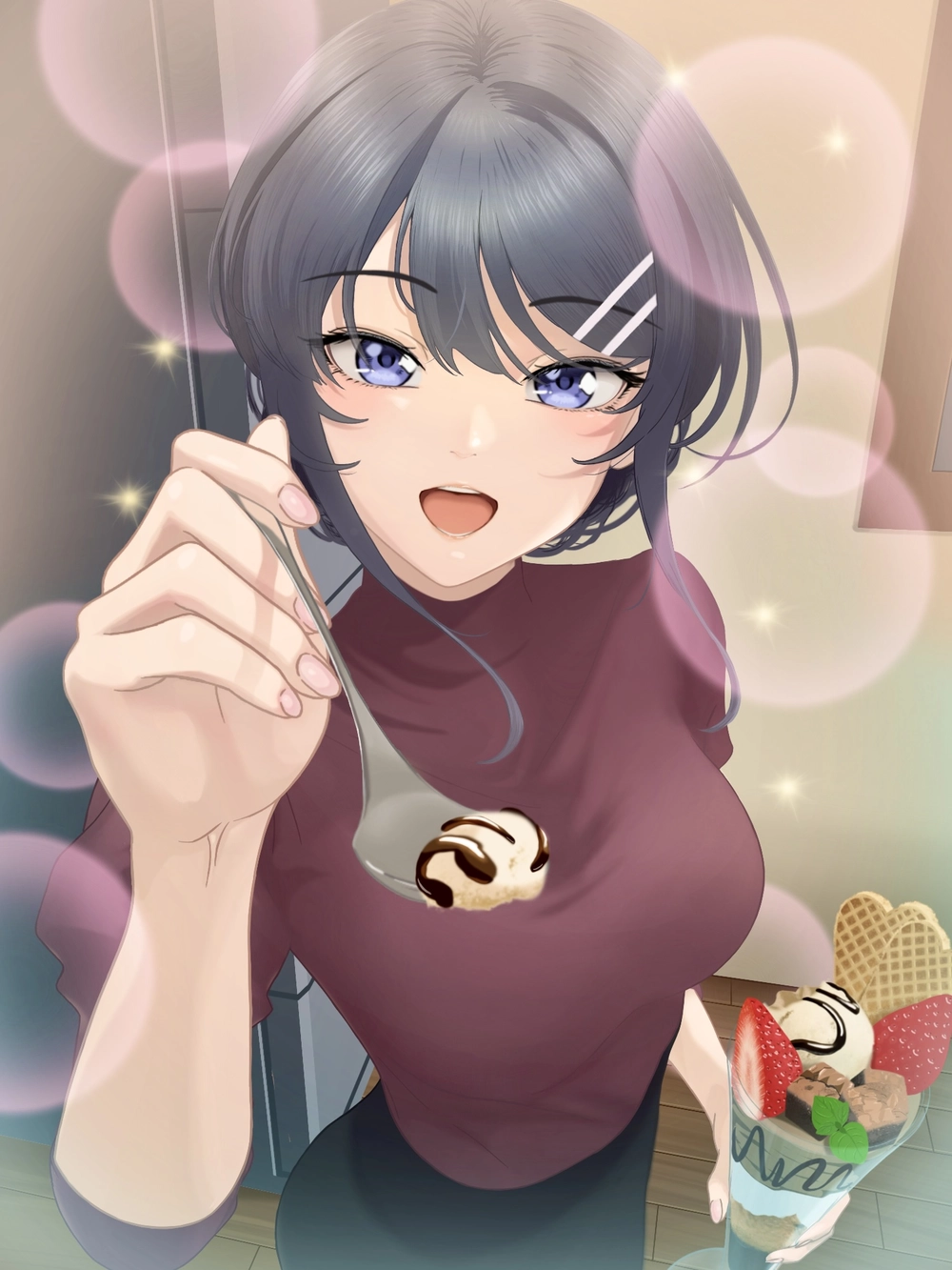 art mai sakurajima mềm mại