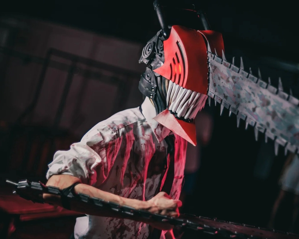 chainsaw man cosplay cực chất