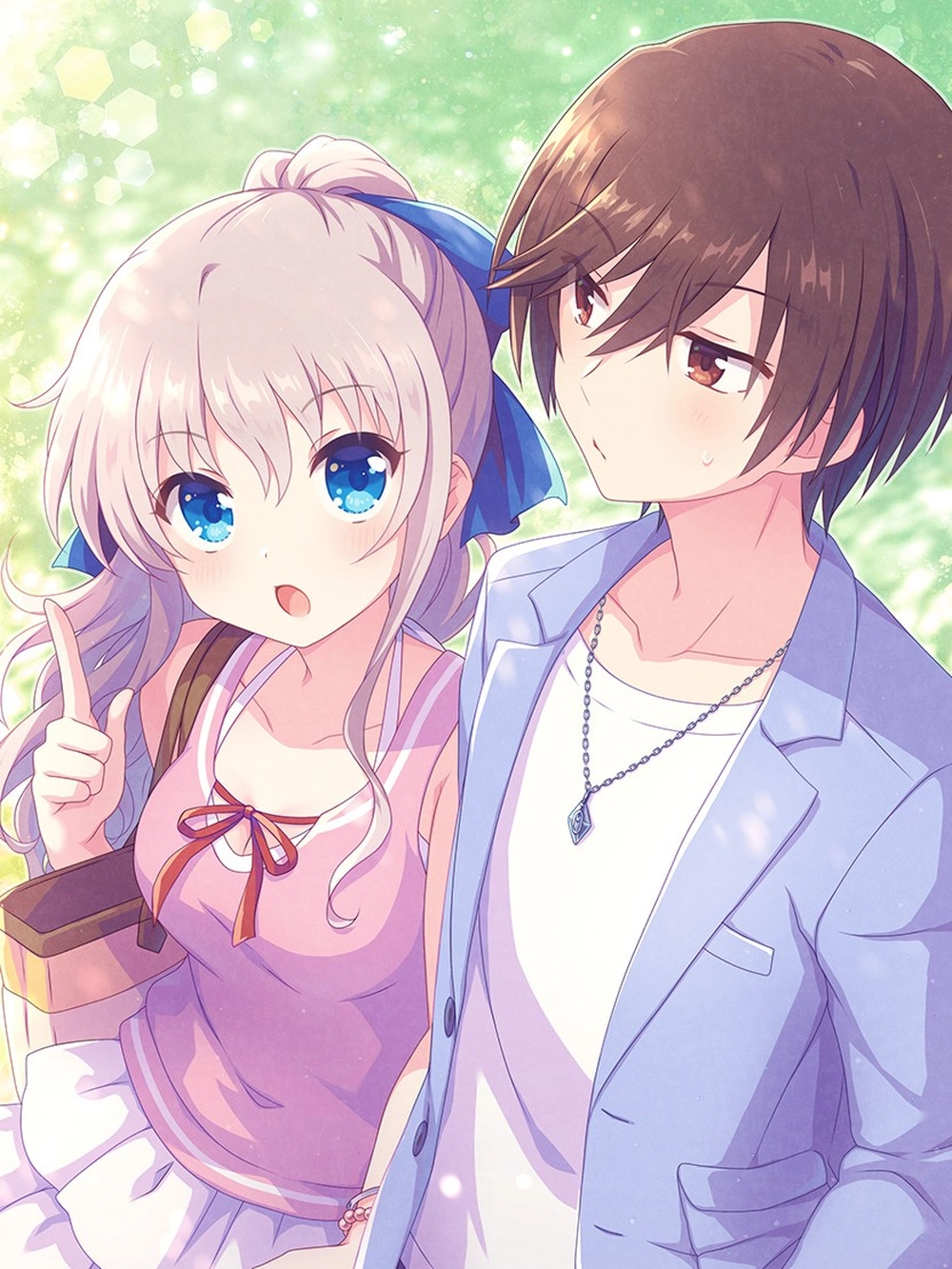 charlotte anime chibi dễ thương