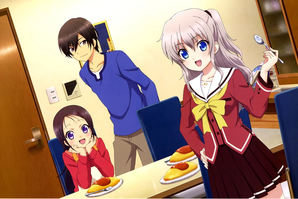 charlotte anime fan art