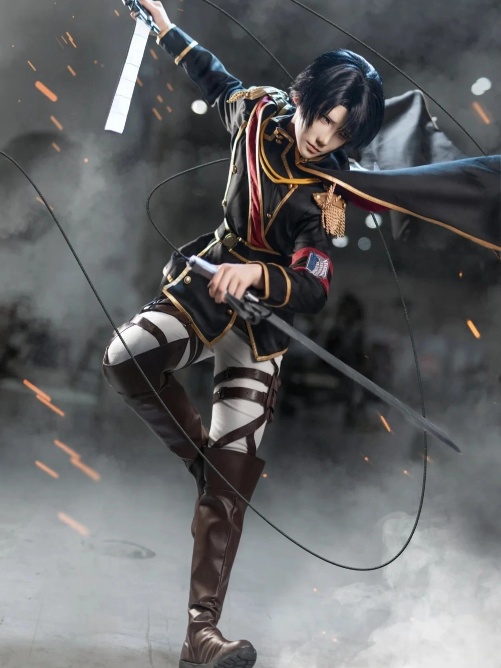 cosplay attack on titan đẹp nhân vật chính