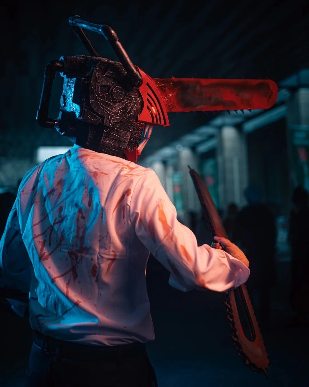 cosplay chainsaw man sống động