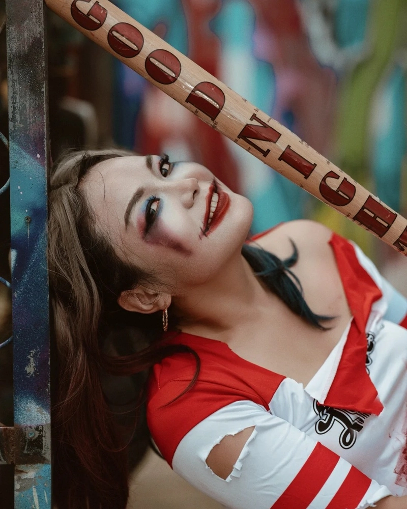 cosplay harley quinn cực chất
