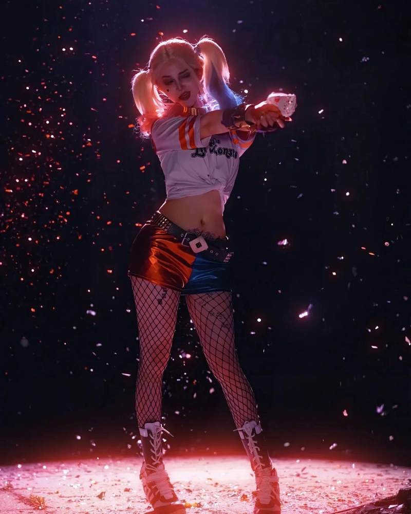 cosplay harley quinn cực đẹp